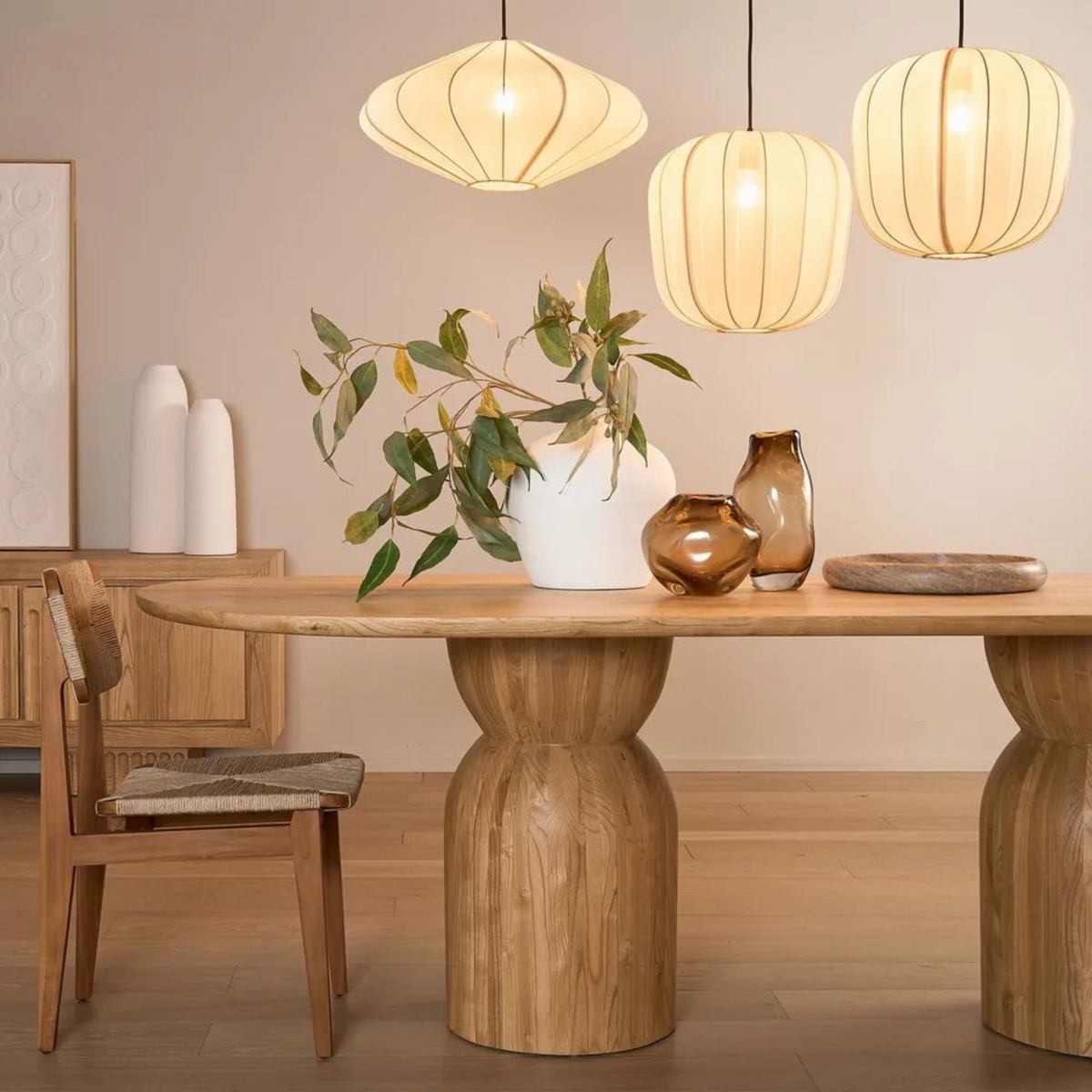 Olive Dining Table Top Oval Natural, W 240cm x D 100cm x H 3cm (RRP $1799) - Image 2