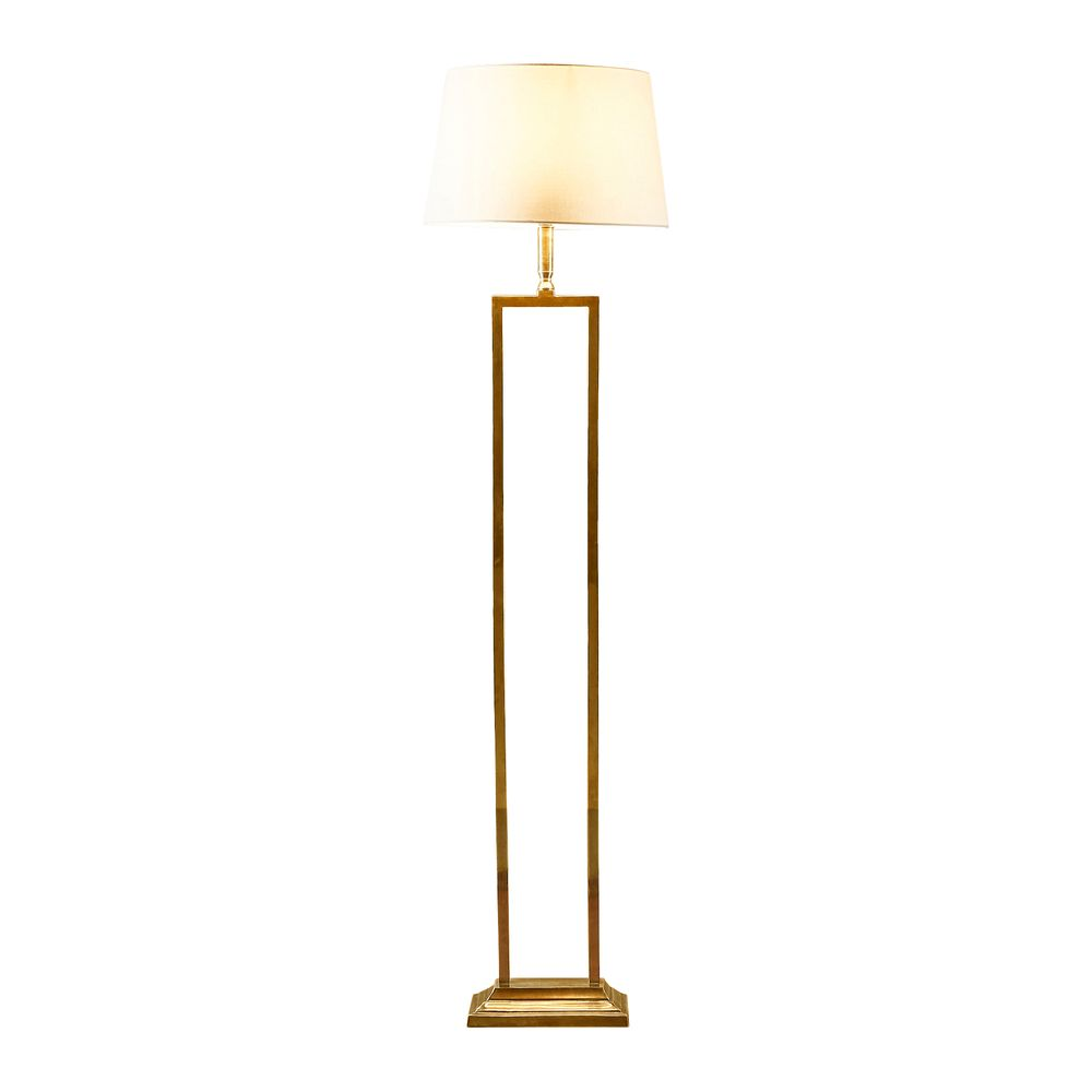 Hamilton Floor Lamp Antique Brass (RRP $1089)