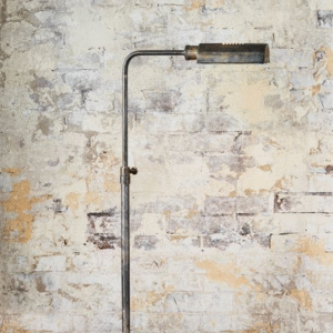 Brooklyn Floor Lamp Antique Silver (RRP $1518)
