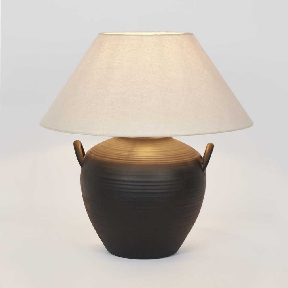Camille Black Table Lamp & Shade (RRP $371.80)