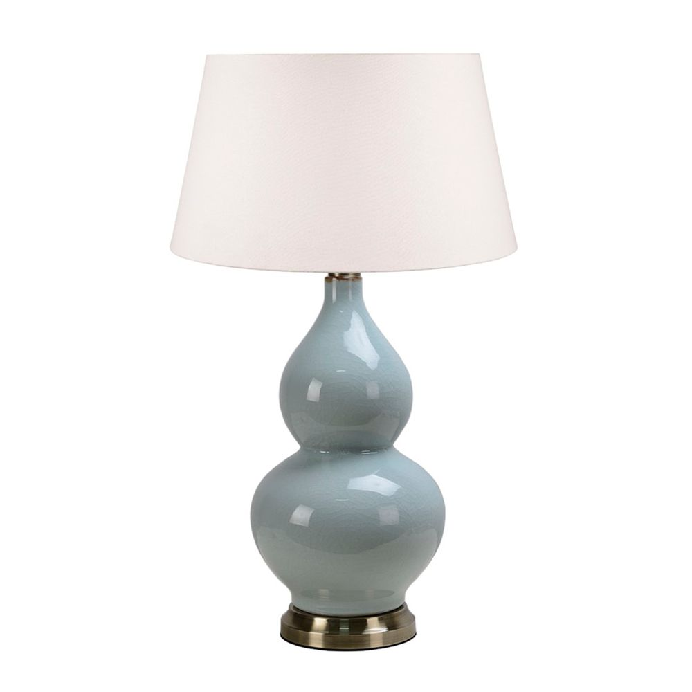Terrigal Ceramic Table Lamp Base Pale Blue (RRP $429)