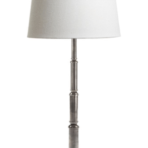 Chapman Table Lamp Base Antique Silver (RRP $495)