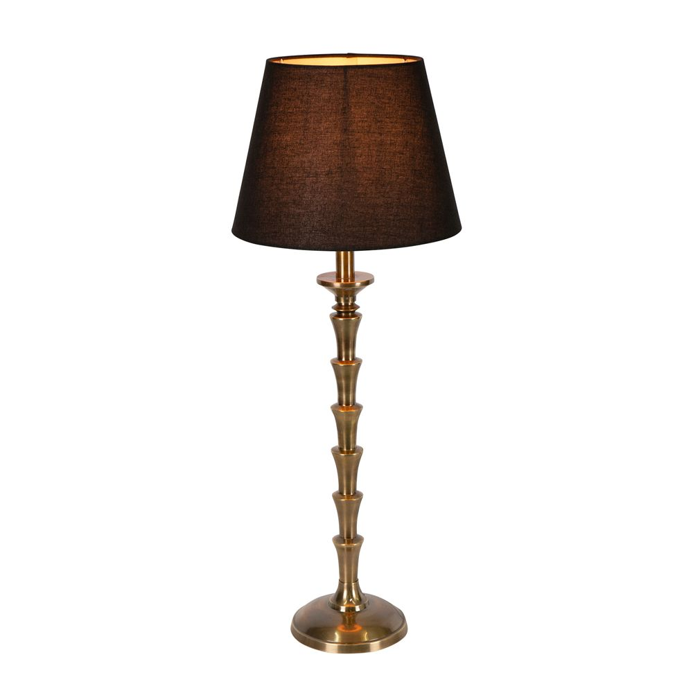 Jordan Table Lamp Base Antique Brass (RRP $605)
