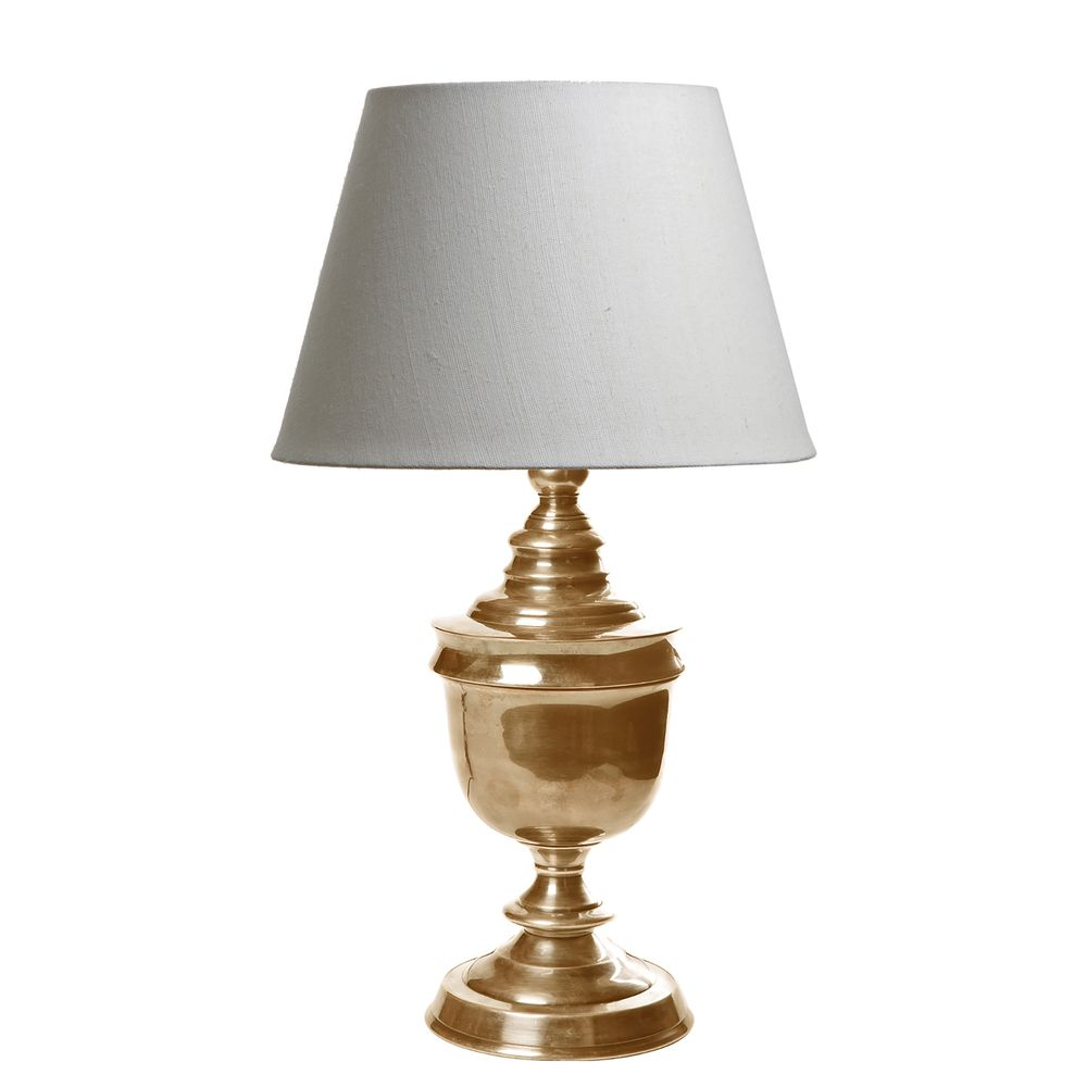 Sheffield Table Lamp Base Antique Brass (RRP $990)