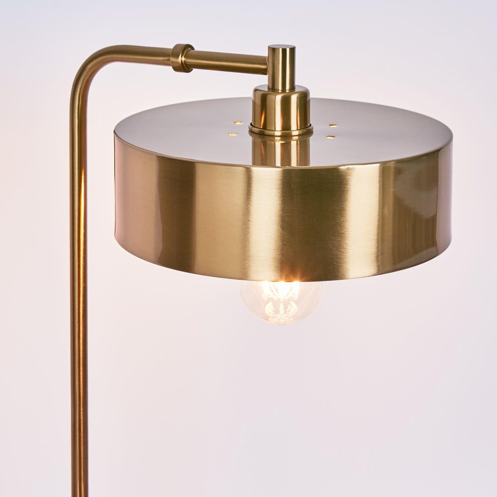 Atlas Table Lamp Antique Brass (RRP $429) - Image 3