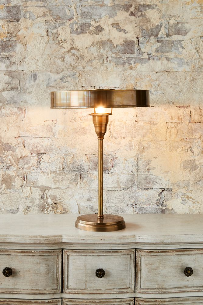 Bankstown Table Lamp Large Antique Brass (RRP $858)