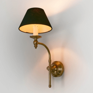 Soho Curved Wall Light Base Antique Brass (RRP $286)