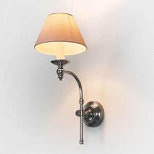 Soho Curved Wall Light Base Antique Silver (RRP $286)