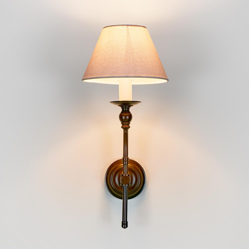 Soho Curved Wall Light Base Bronze (RRP $286) - Image 3