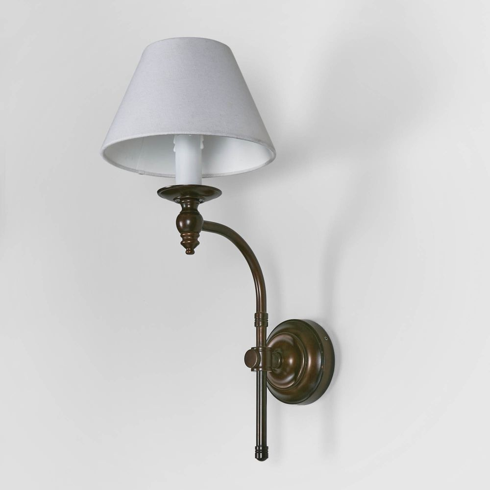 Soho Curved Wall Light Base Bronze (RRP $286) - Image 4