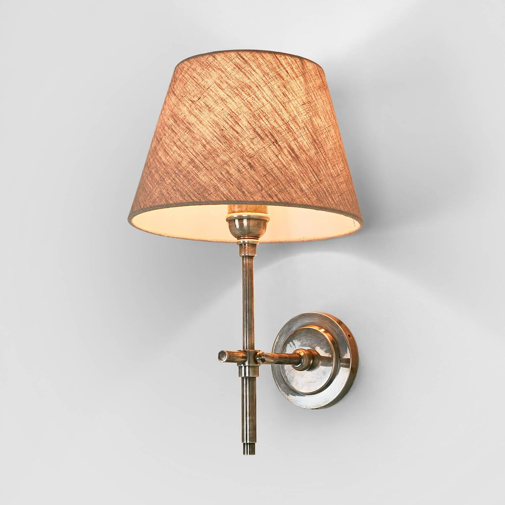 Dino Wall light Base Antique Silver (RRP $418)