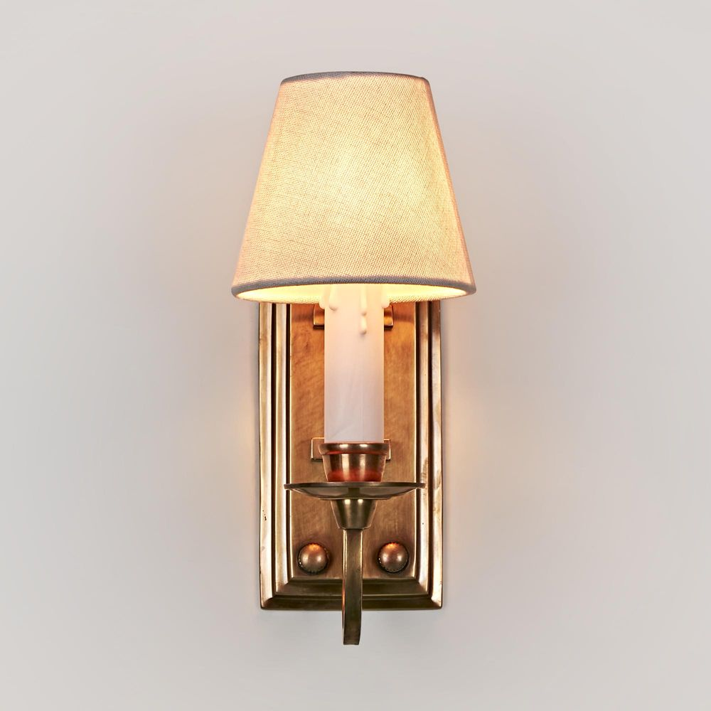 East Borne Wall Light Base Antique Brass (RRP $330) - Image 4