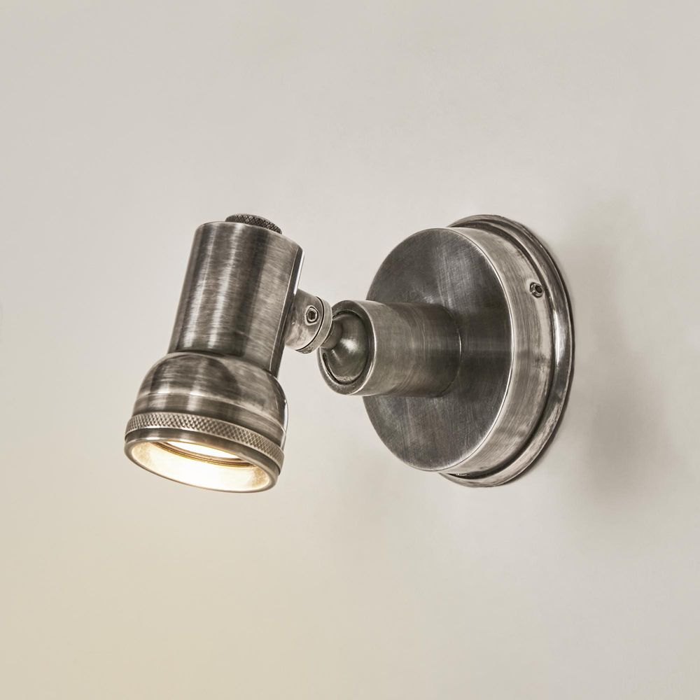 Carter Mini Wall Light Antique Silver (RRP $308)