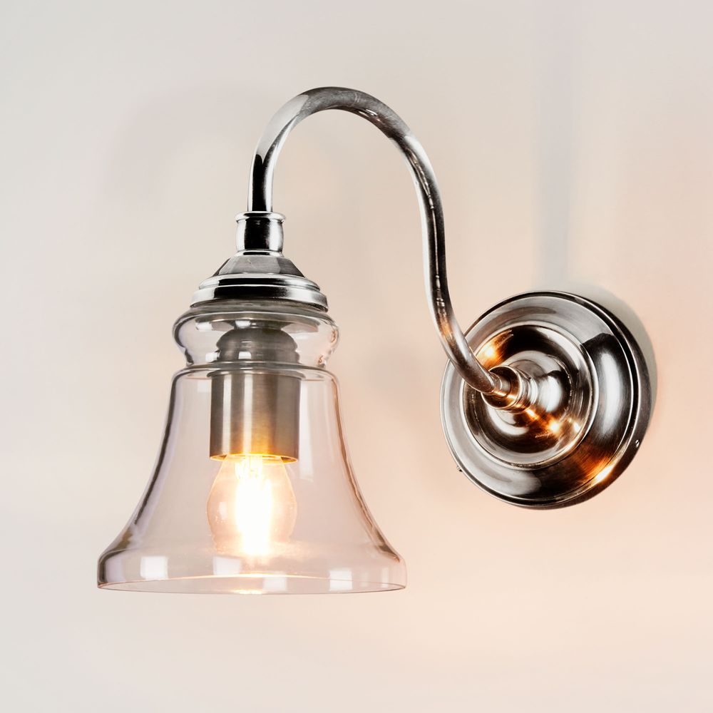 Plaza Wall Light Antique Silver (RRP $429)