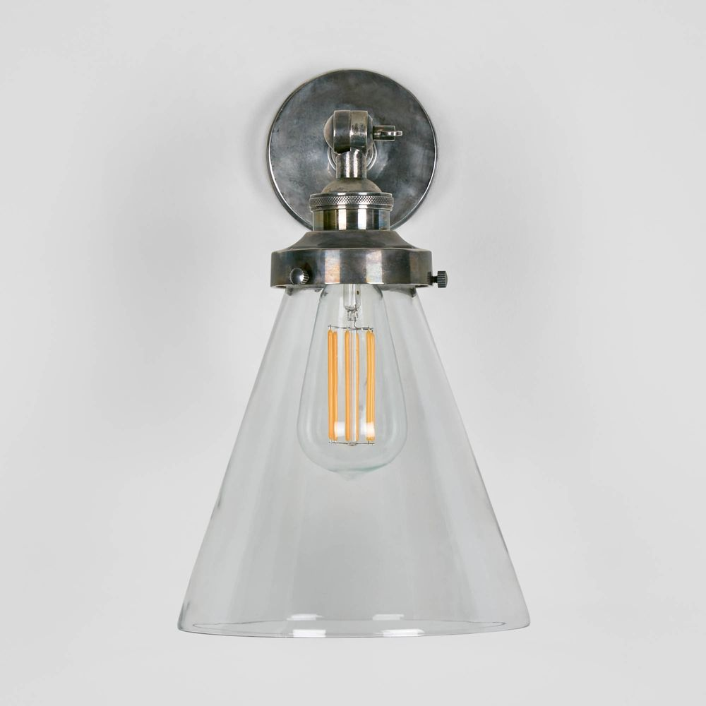 Francis Wall Light Antique Silver (RRP $374) - Image 2