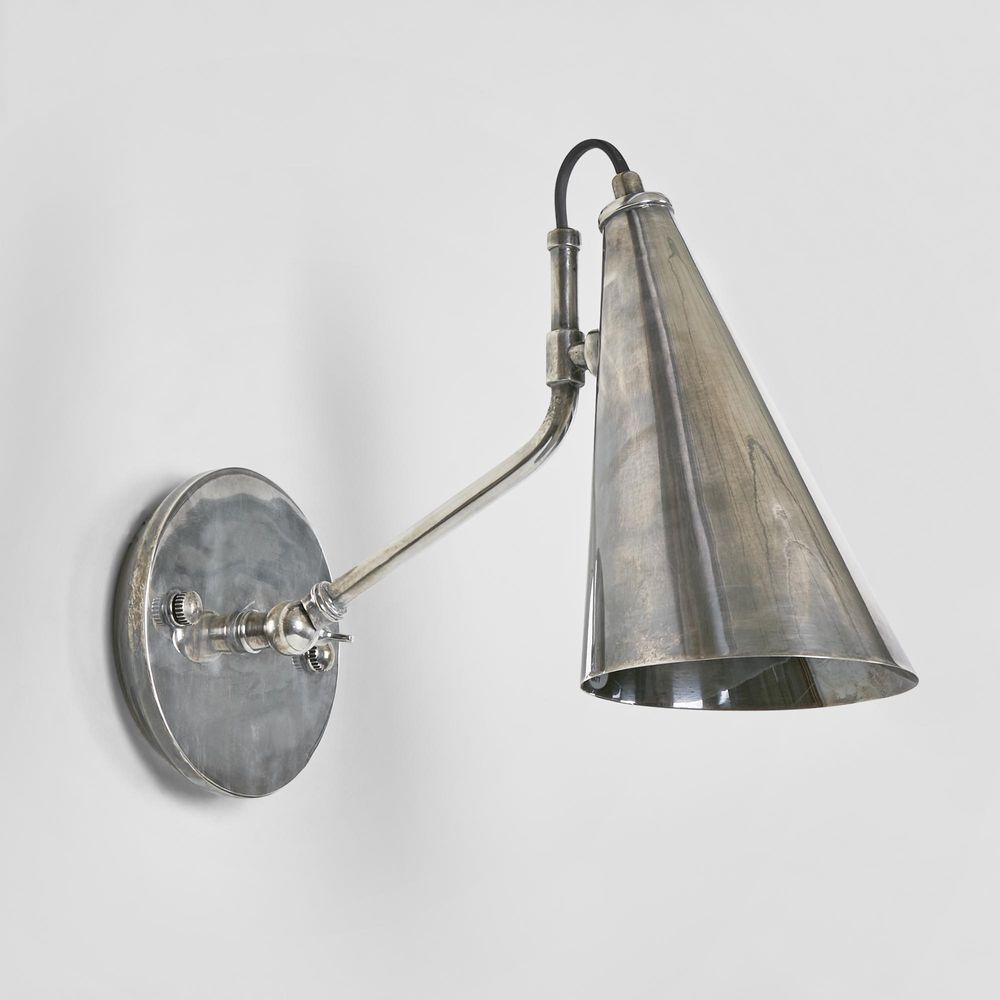 Cloudy Bay Wall Light Antique Silver (RRP $429) - Image 4