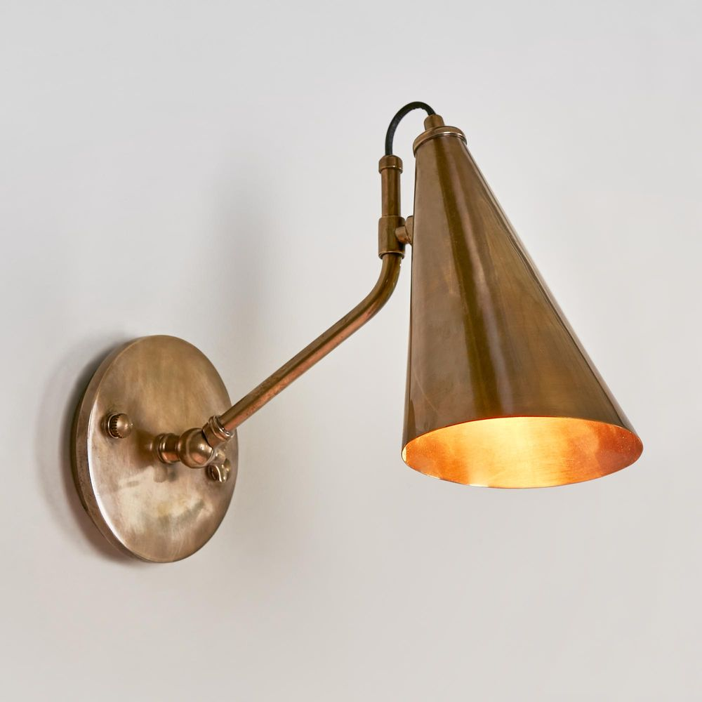 Cloudy Bay Wall Light Antique Brass (RRP $429)