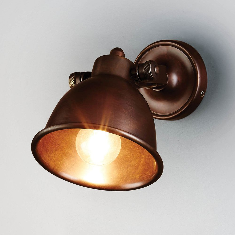 Phoenix Wall Light Dark Brass (RRP $352)