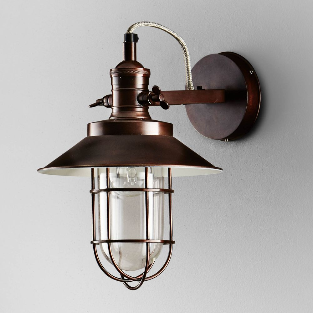 Maine Wall Light Bronze (RRP $572) - Image 2