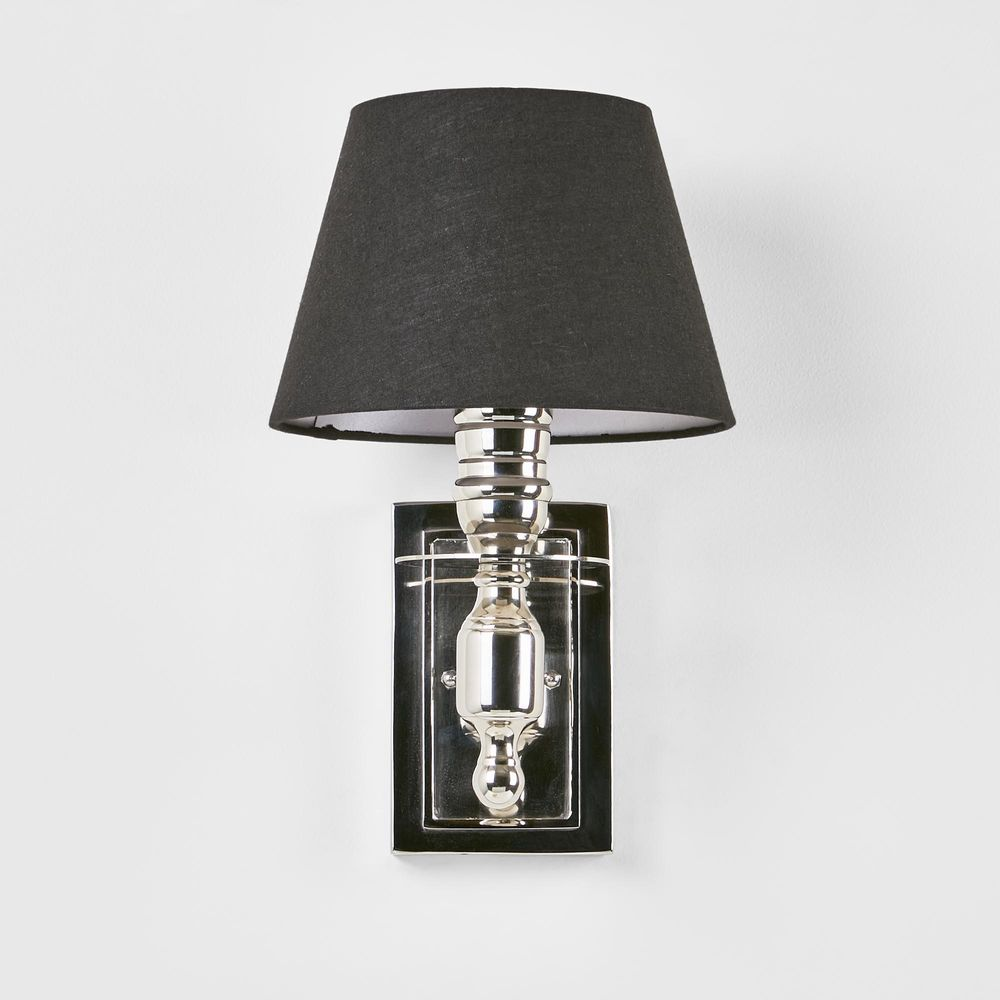 Newton Wall Light Shiny Nickel (RRP $462) - Image 2