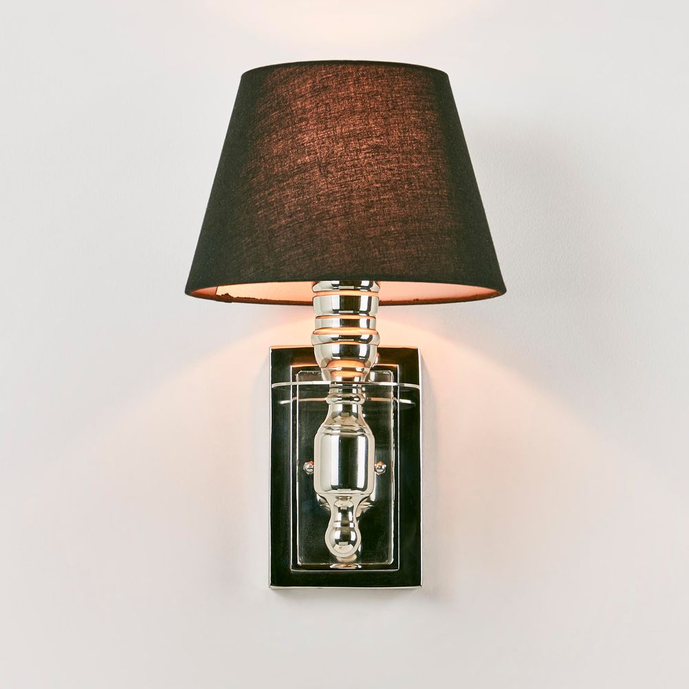 Newton Wall Light Shiny Nickel (RRP $462) - Image 3