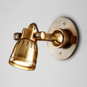 Seattle Short Arm Wall Light Brass (RRP $330)