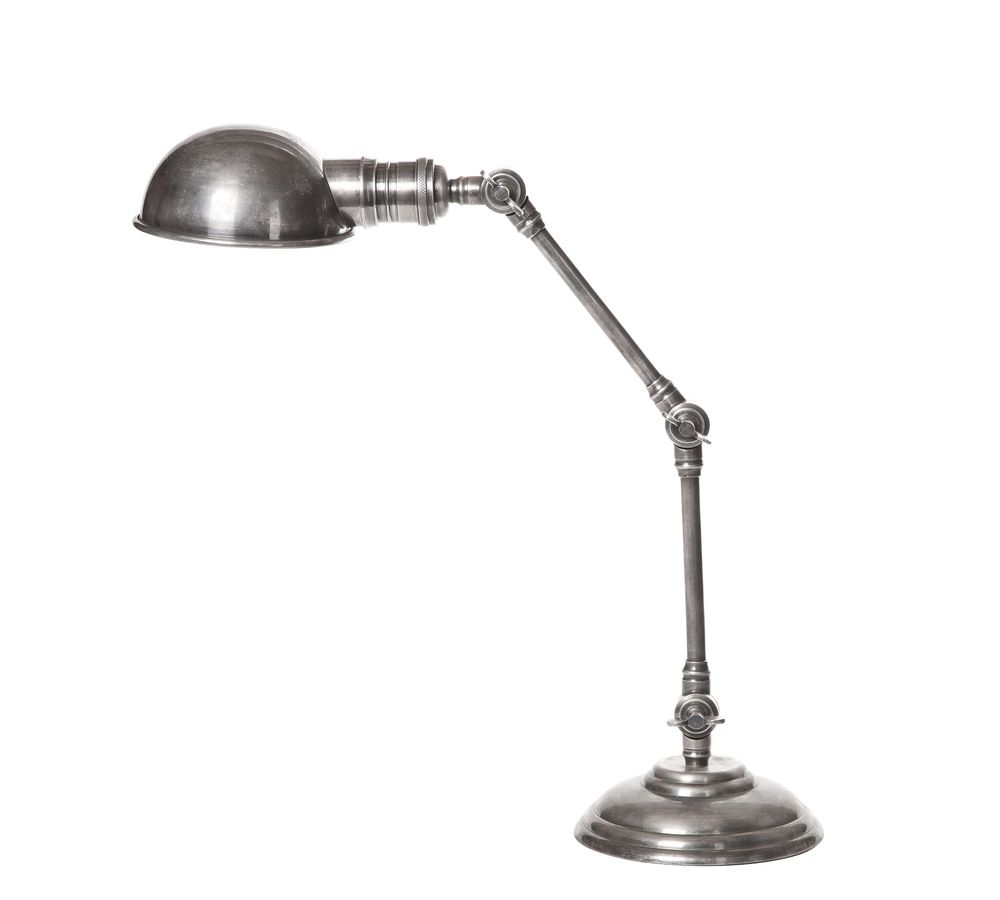Stamford Desk Lamp Antique Silver (RRP $429)