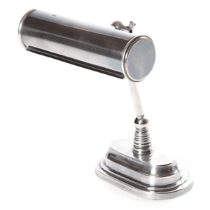 Carlisle Banker's Desk Lamp Silver (RRP $495)