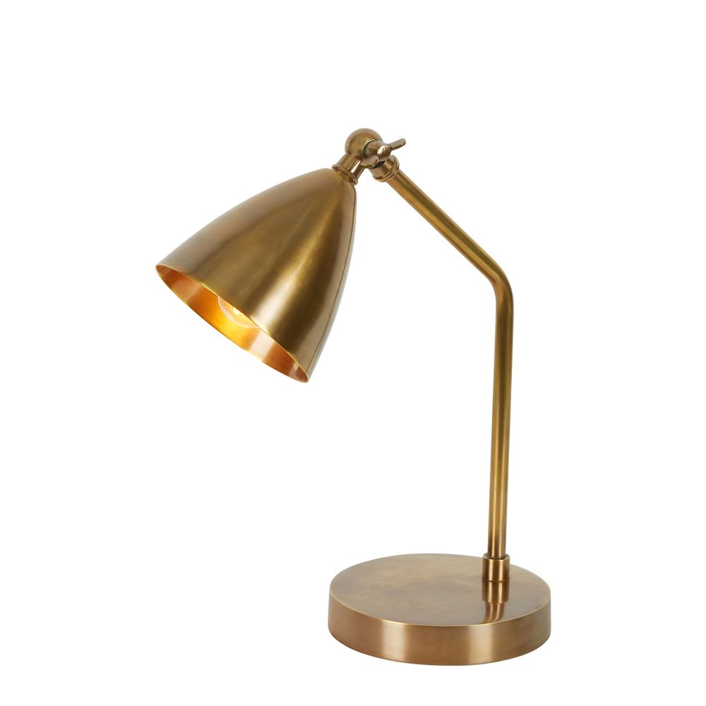 Hastings Desk Lamp Antique Brass (RRP $429)