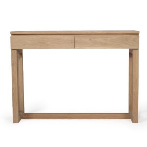 Clovelly Console Table American Oak, L 110cm x W 40cm × H 82cm