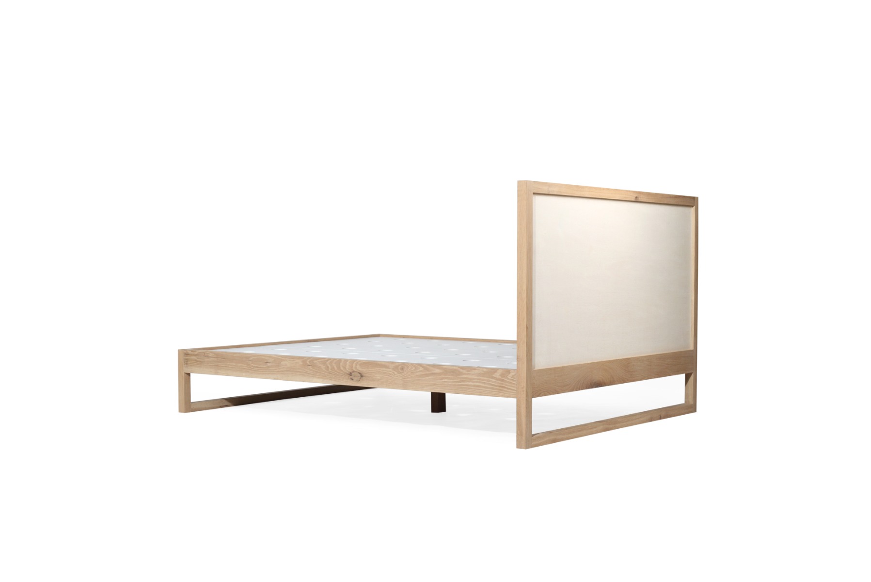Clovelly Bed Queen Size American Oak, 165cm Wide x 217cm Long x 122cm High - Image 6