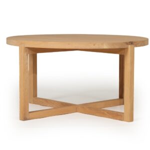 Clovelly Round Coffee Table, W 60cm x H 37cm
