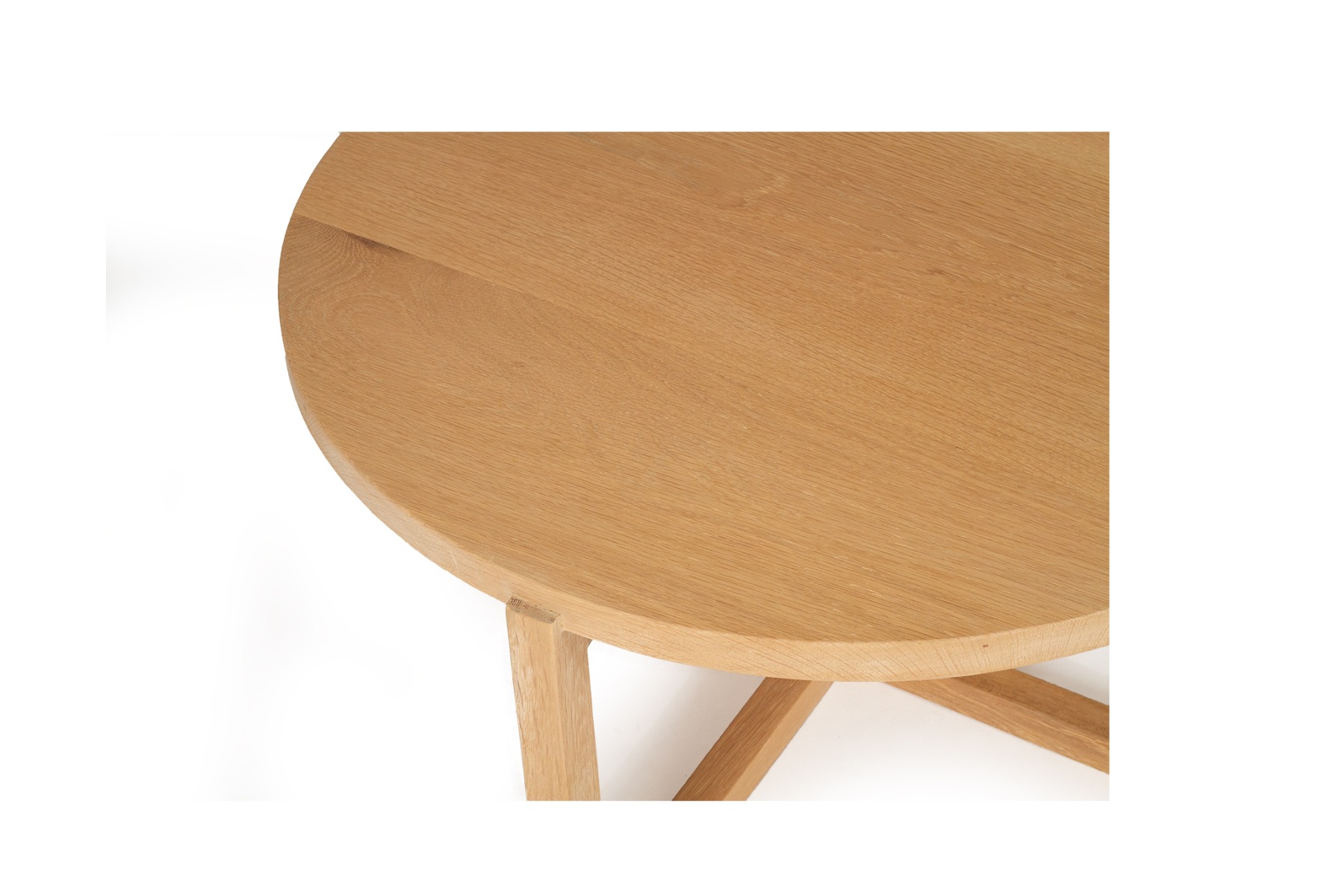 Clovelly Round Coffee Table, W 60cm x H 37cm - Image 3