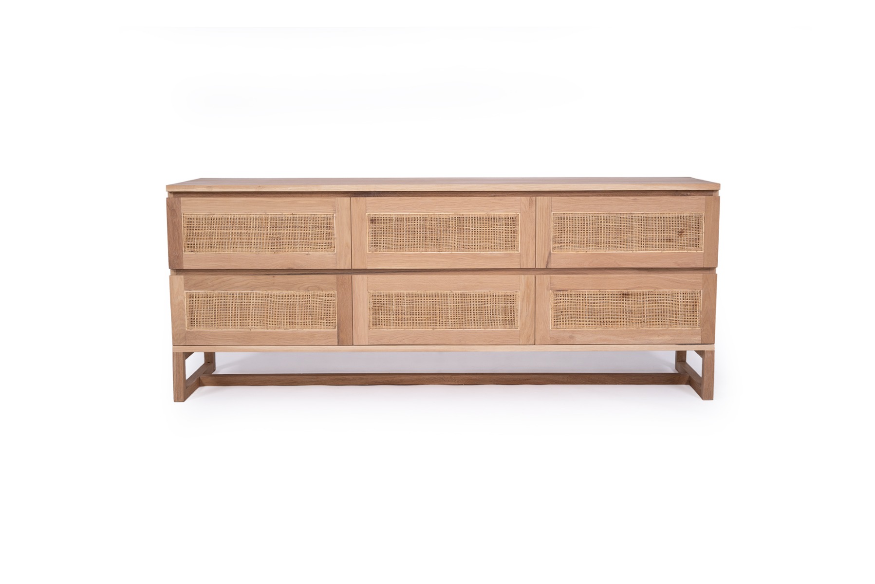 Clovelly Chest Of Drawers 6 Drawers, W 180cm x D 45cm x H 70cm