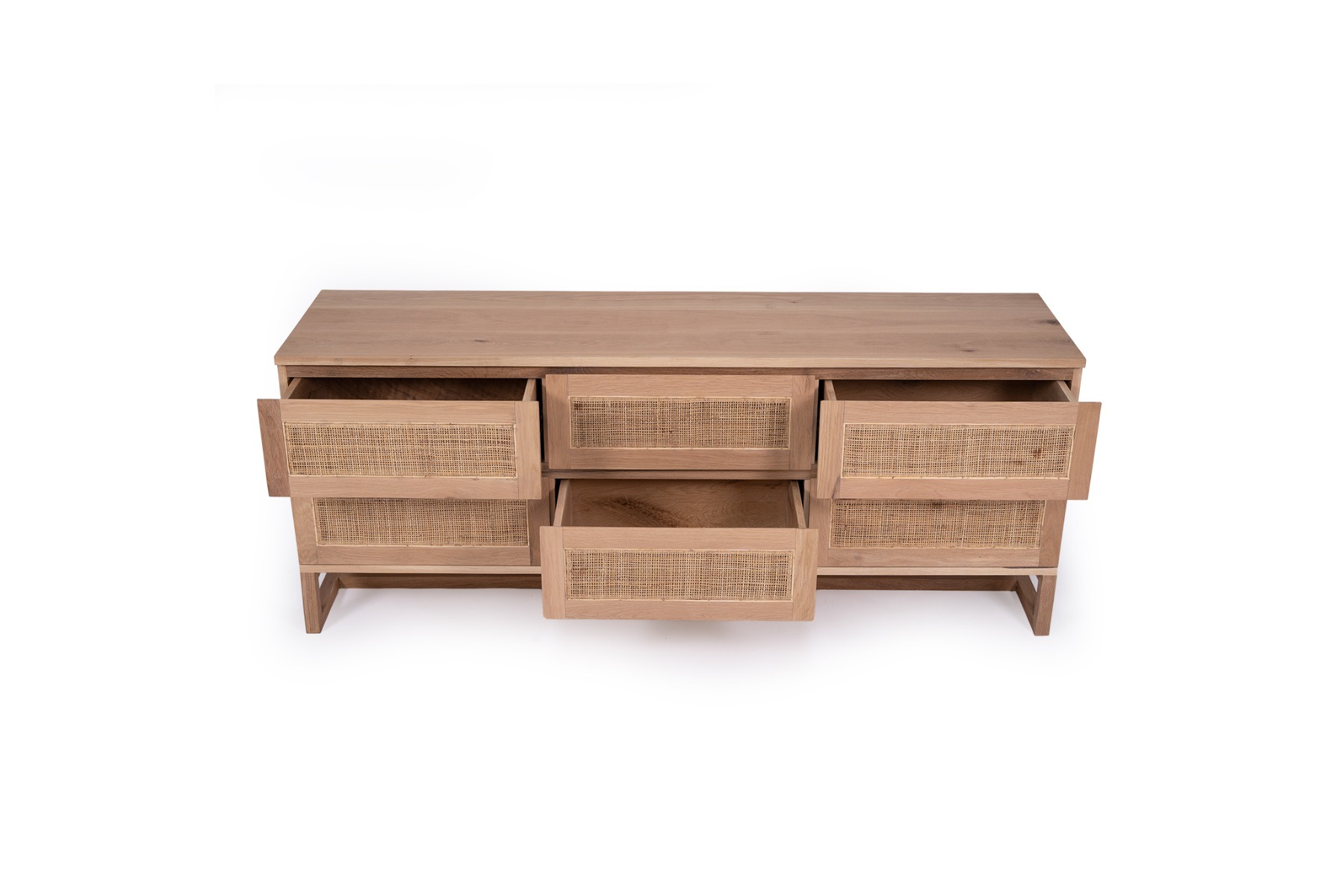 Clovelly Chest Of Drawers 6 Drawers, W 180cm x D 45cm x H 70cm - Image 3