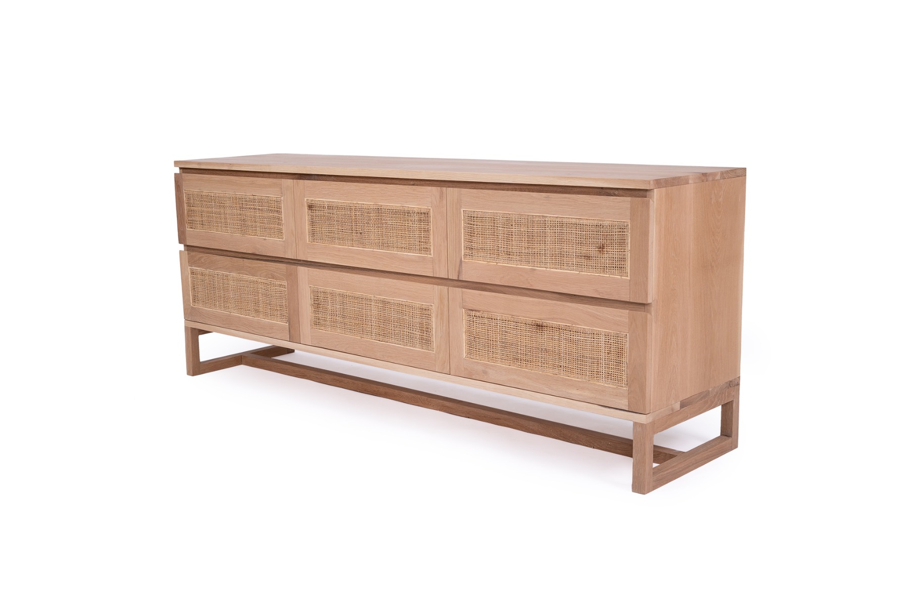 Clovelly Chest Of Drawers 6 Drawers, W 180cm x D 45cm x H 70cm - Image 6