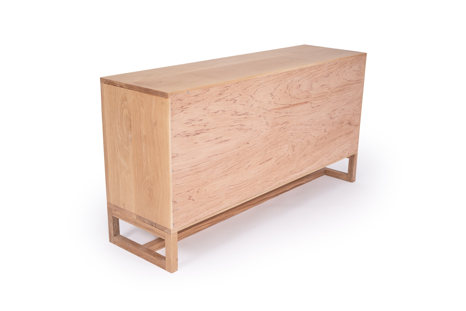 Clovelly Three Door Sideboard, W 140cm x D 40cm x H 80cm - Image 6