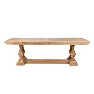 Ville Oak Dining Table Natural, L 240cm W 100cm H 75cm (RRP $4499)
