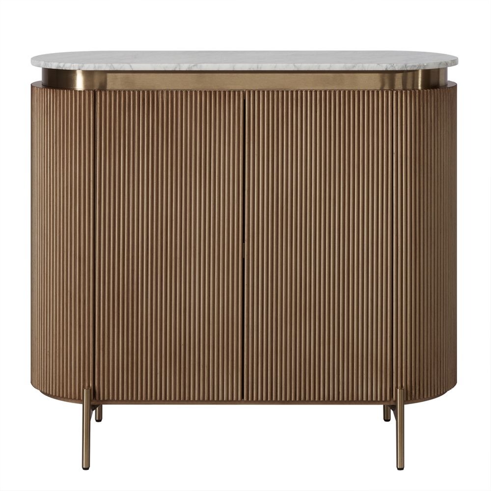 Demarco Cabinet Antique Gold, 110cm W x 45cm D x 100cm H (RRP $4169)