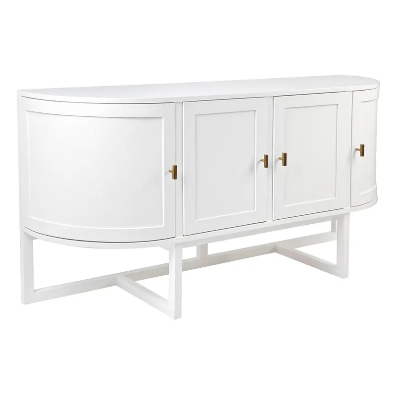 Theodore Buffet White 160cm W x 45cm D x 80cm H (RRP $3509) - Image 3
