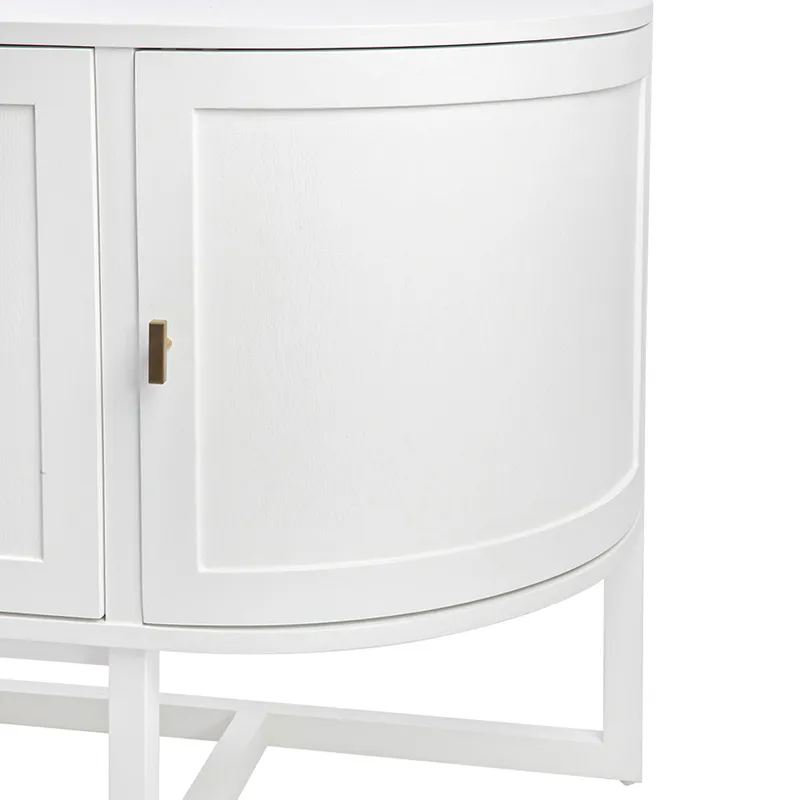 Theodore Buffet White 160cm W x 45cm D x 80cm H (RRP $3509) - Image 7