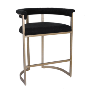 wp-image-tigress-55278.png Dino Kitchen Stool Black Linen, 45cm W x 48cm D x 84.50cm H (RRP $605)