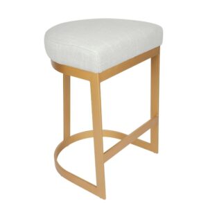 wp-image-tigress-55376.jpeg Brooke Brass Kitchen Stool Natural Linen, 52cm W x 41cm D x 66cm H (RRP $781)