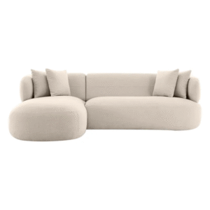 wp-image-tigress-55514.png Greenwich 3 Seater Sofa w Left Chaise Natural Chenille, 260cm W x 160cm D x 70cm H (RRP $4411)