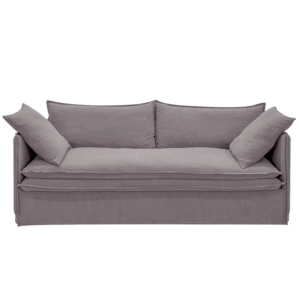 wp-image-tigress-55685.png Palm Beach 3 Seater Slip Cover Sofa Slate Grey Linen, 210cm W x 97cm D x 89cm H (RRP $3927)