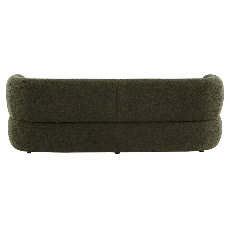 Greenwich 3 Seater Sofa Green Boucle, 231cm W x 91cm D x 78cm H (RRP $3069) - Image 5