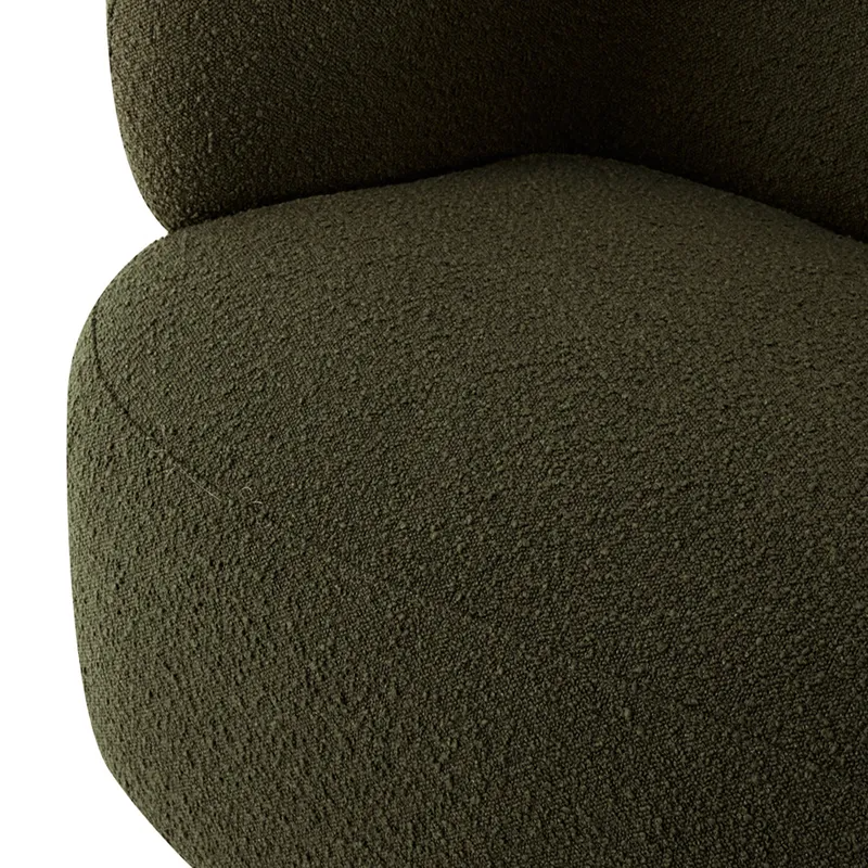 Greenwich 3 Seater Sofa Green Boucle, 231cm W x 91cm D x 78cm H (RRP $3069) - Image 6