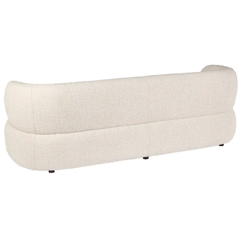 Greenwich 3 Seater Sofa Ivory Boucle, 231cm W x 91cm D x 78cm H (RRP $3949) - Image 5