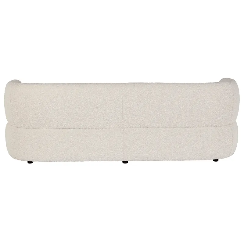 Greenwich 3 Seater Sofa Ivory Boucle, 231cm W x 91cm D x 78cm H (RRP $3949) - Image 6