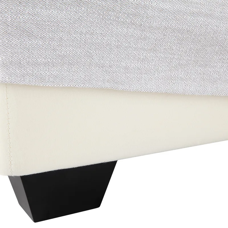 Birkshire 3 Seater Slip Cover Sofa Grey Linen, 220cm W x 96cm D x 90cm H (RRP $4389) - Image 7